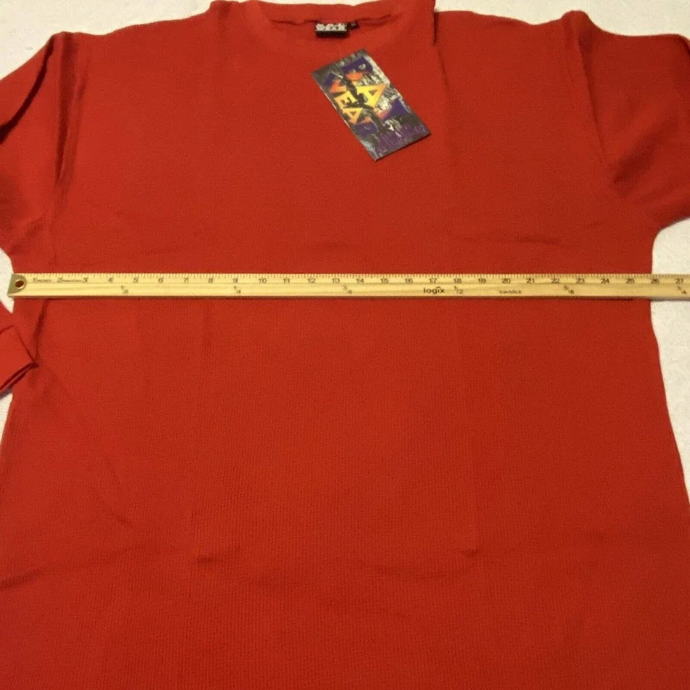 Thermal Waffle Knit Shirt Men’s Size XL B.A.T. Wear Long Sleeve